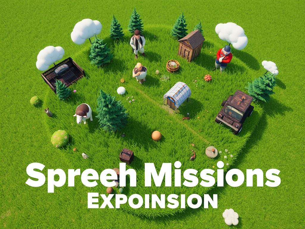 “Grass Simulator VR“ Spread Missions Expansion(1)